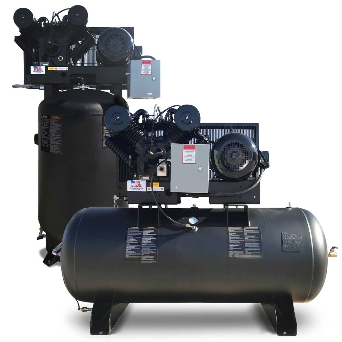 10 HP Industrial-duty Electric Compressors