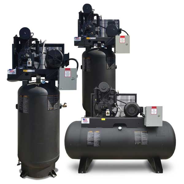 7.5 HP Industrial-Duty Electric Compressors